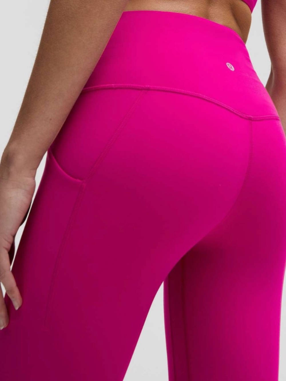 Lululemon Align High-Rise Pant with Pockets 25" in Ripened Raspberry - Picture 10 of 12